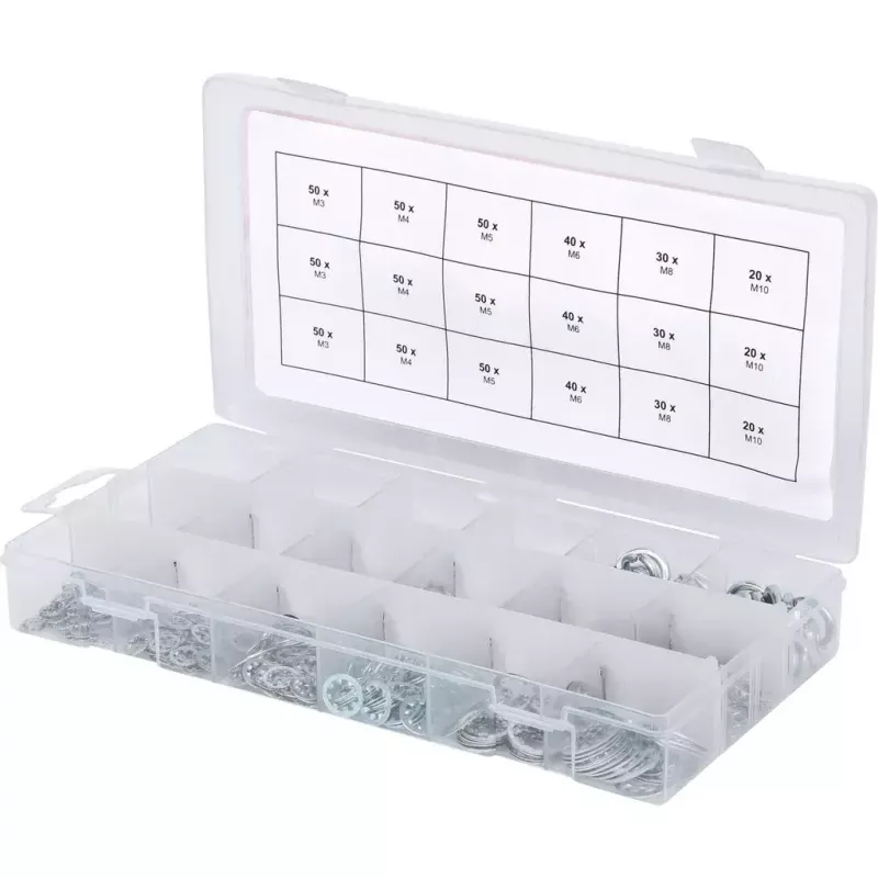 Set di rondelle KS Tools 970.0240