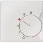 Siemens DELTA i-system 5TC9221 placca di copertura per termostato ambiente, bianco titanio