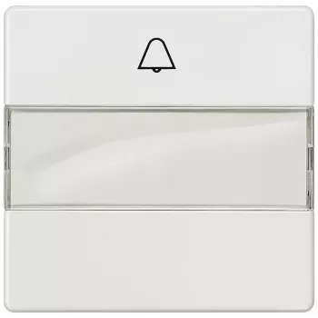 Siemens 5TG6215 tasto a bilanciere per pulsante campanello, bianco titanio