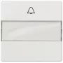 Siemens 5TG6215 tasto a bilanciere per pulsante campanello, bianco titanio
