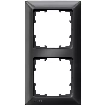 Siemens 5TG25526 placca a parete/copriinterruttore carbonio, metallizzato