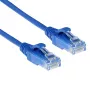 ACT blu 3 metri LSZH U/UTP CAT6 data center Slimline patch cable con connettori RJ45