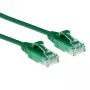 ACT verde 1 m LSZH U/UTP CAT6 Datacenter Slimline patch cable snagless con connettori RJ45