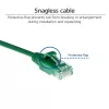 ACT verde 5 metri LSZH U/UTP CAT6 Datacenter Slimline patch cable con connettori RJ45