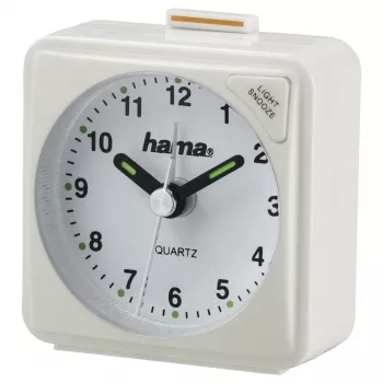 Hama A50 sveglia al quarzo bianco