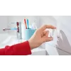Gancio per asciugamani TESA 57072-00000 per interni bianco 3 pezzi