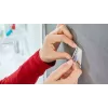 Gancio per asciugamani TESA 59781-00000 per interni bianco 2 pezzi