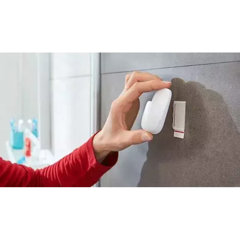 Gancio per asciugamani TESA 59781-00000 per interni bianco 2 pezzi