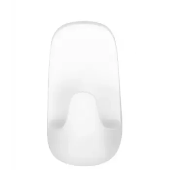 Gancio per asciugamani TESA 59781-00000 per interni bianco 2 pezzi