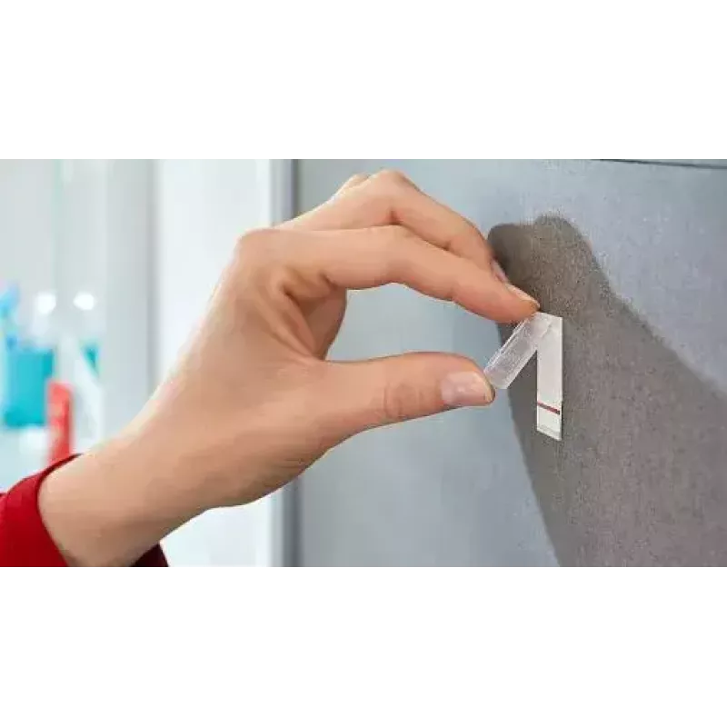 Gancio per asciugamani TESA 59783-00000 per interni bianco 2 pezzi