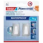 Gancio per asciugamani TESA 59783-00000 per interni bianco 2 pezzi