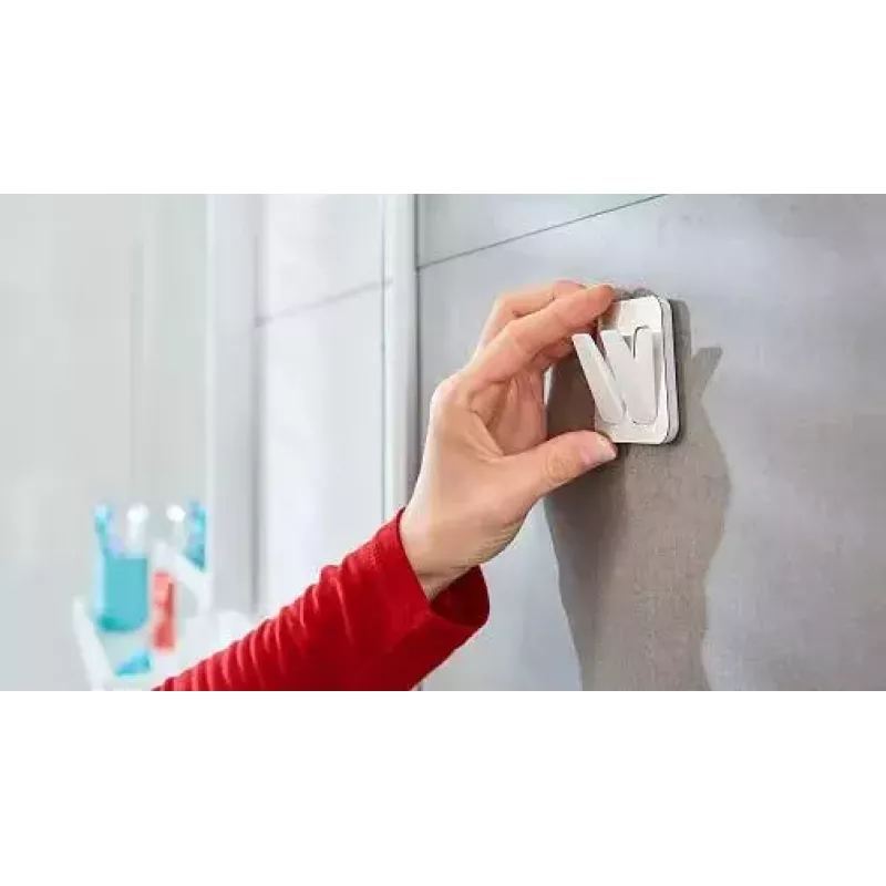 Gancio per asciugamani TESA 59785-00000 per interni acciaio inox bianco