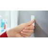 Gancio per asciugamani TESA 59785-00000 per interni acciaio inox bianco