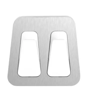 Gancio per asciugamani TESA 59785-00000 per interni acciaio inox bianco