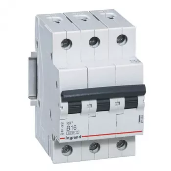 Interruttore automatico magnetotermico Legrand 419169 B16A 3P 6kA – 16 A, 3 poli, potere di interruzione 6 kA