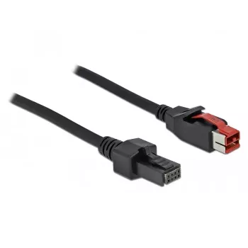 Cavo PoweredUSB DeLOCK 85953 24 V 2x4 pin 4 m per stampanti POS
