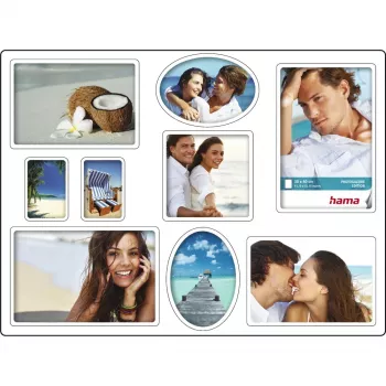 Portafoto multiplo Hama Clip-Fix trasparente 300x400mm