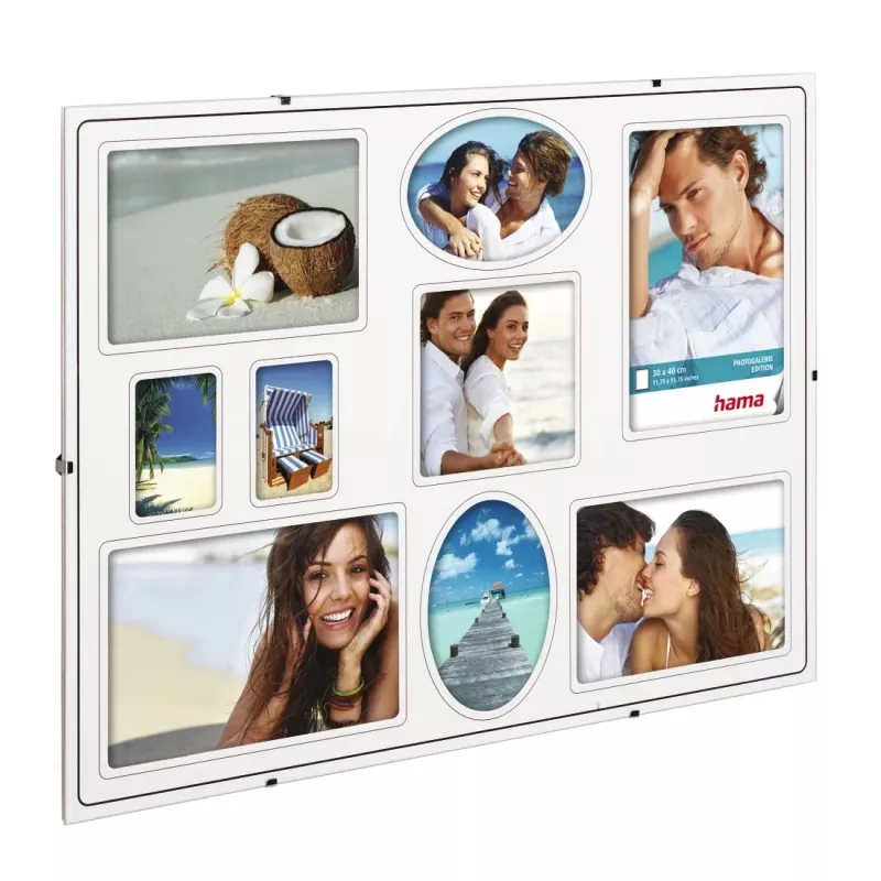 Portafoto multiplo Hama Clip-Fix trasparente 300x400mm