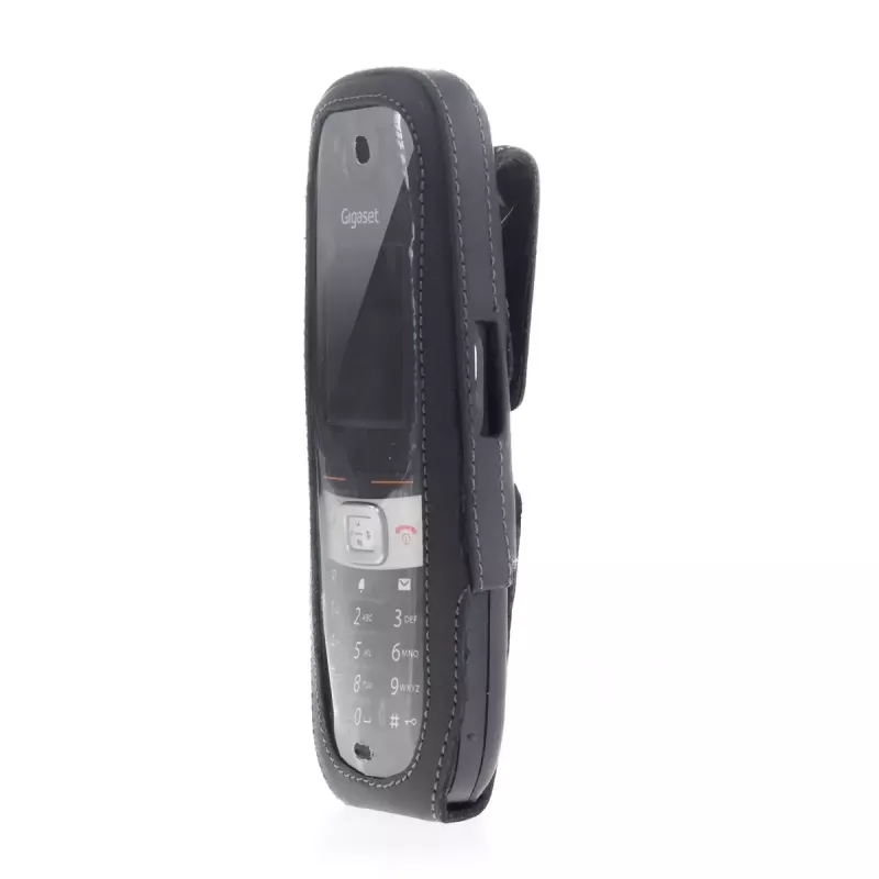 Custodia estraibile JT BERLIN Turnline per Gigaset E630 nero