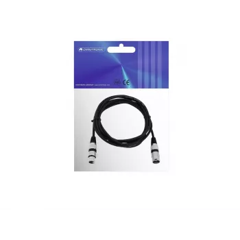 Cavo audio XLR 3 pin Omnitronic 3022047N 3 m nero