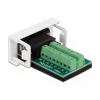 Connettore VGA maschio su modulo morsettiera DeLOCK Easy 45