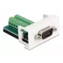 Connettore VGA maschio su modulo morsettiera DeLOCK Easy 45