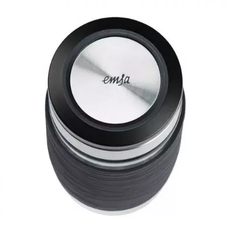 EMSA N20803 tazza da tè, 420 ml, nero, con filtro