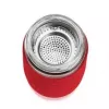 Emsa TEA MUG tazza isotermica con filtro 2-in-1, 420 ml, rosso