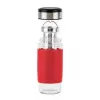 Emsa TEA MUG tazza isotermica con filtro 2-in-1, 420 ml, rosso