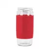 Emsa TEA MUG tazza isotermica con filtro 2-in-1, 420 ml, rosso