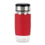 Emsa TEA MUG tazza isotermica con filtro 2-in-1, 420 ml, rosso