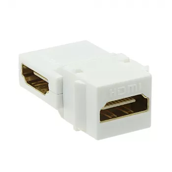 Adattatore keystone ACT HDMI femmina-femmina angolare