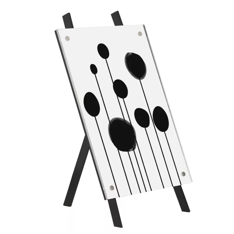 Cornice singola Hama Arts 00067656 nero acrilico