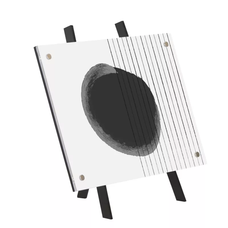 Cornice singola Hama Arts 00067657 nero acrilico
