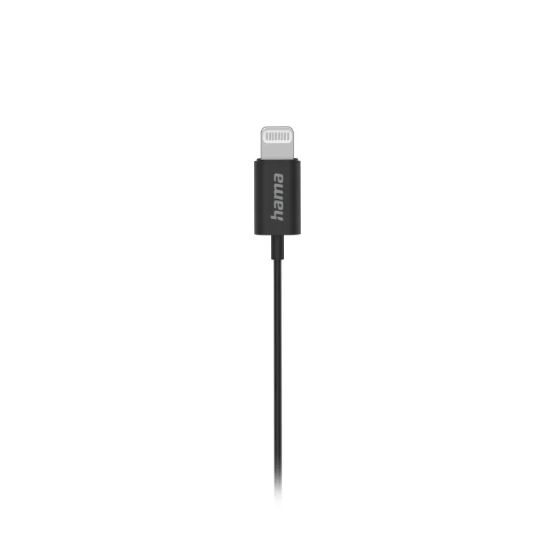 Hama Glow Headset con filo In-Ear chiamate/musica nero