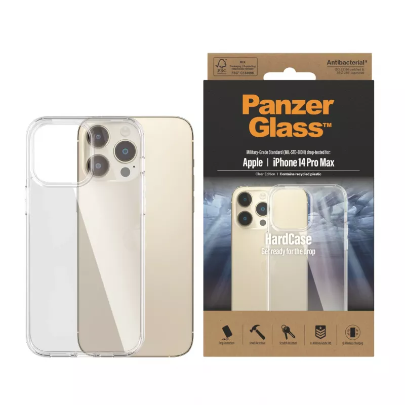 HardCase PanzerGlass Apple iPhone 14 Pro Max trasparente 0404