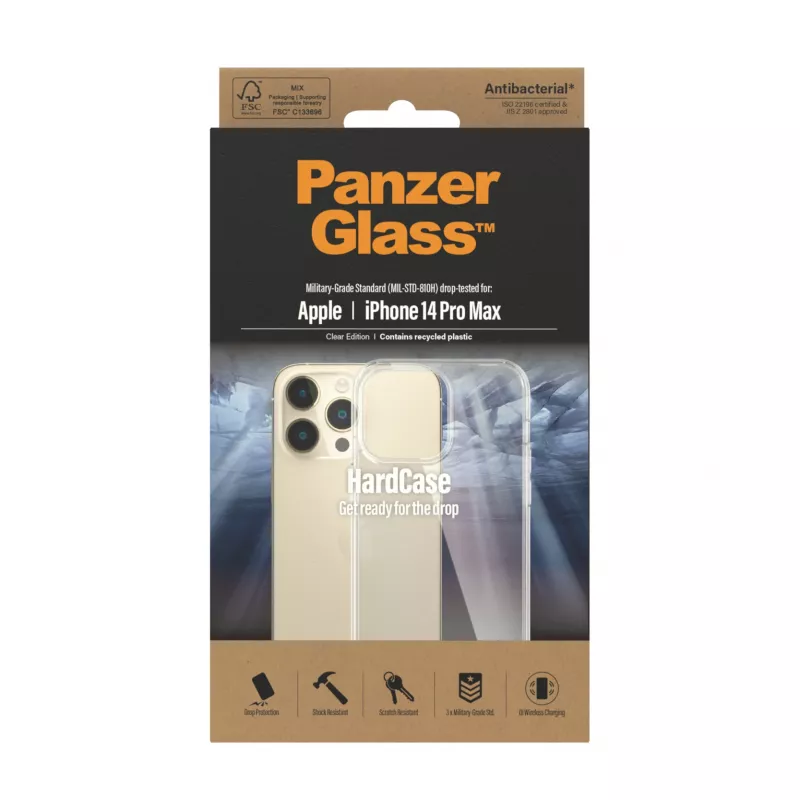 HardCase PanzerGlass Apple iPhone 14 Pro Max trasparente 0404