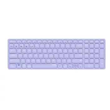Tastiera wireless Rapoo E9700M QWERTZ tedesco lilla RF Bluetooth