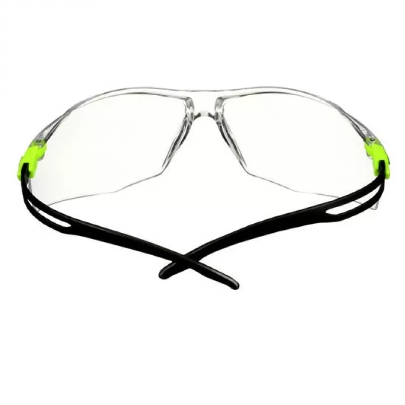 3M SF501SGAF-GRN-EU occhiali protettivi policarbonato (PC) nero, verde
