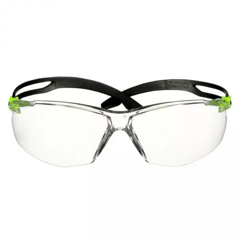 3M SF501SGAF-GRN-EU occhiali protettivi policarbonato (PC) nero, verde
