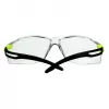 3M SF501SGAF-GRN-EU occhiali protettivi policarbonato (PC) nero, verde