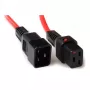 ACT cavo di alimentazione C19 IEC Lock C20 rosso 2 m 16 A 230 V