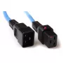 ACT cavo di alimentazione C19 IEC Lock - C20 blu 1 m, PC1357