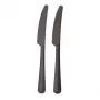 Coltello monouso Papstar 96527 nero polipropilene 197 mm 200 pezzi