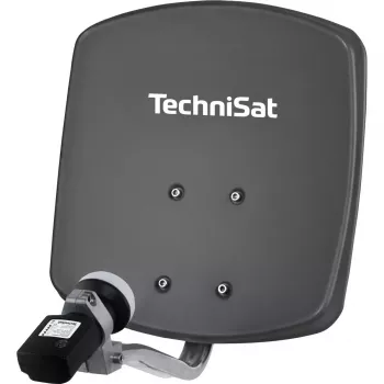 TechniSat DIGIDISH 33 antenna satellitare con Satfinder V/H-LNB, grigio ardesia