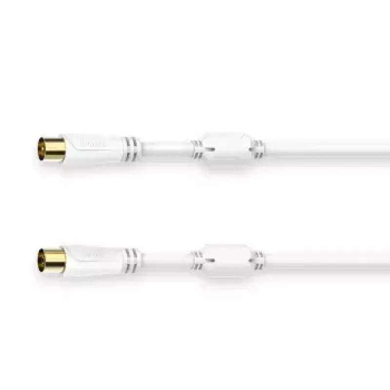 Cavo coassiale Hama 00205247 3 m bianco connettore coassiale