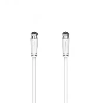 Hama 00205066 cavo coassiale 10 m F bianco