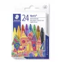 Pastelli a cera Staedtler 220 08 C24, colori assortiti, 24 pezzi