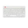 R-Go Tools Tastiera ergonomica R-Go Compact Break, tastiera compatta con software per pause, QWERTY (UK), Bluetooth, bianco