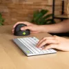 R-Go Tools Tastiera ergonomica R-Go Compact Break, tastiera compatta con software per pause, QWERTY (UK), Bluetooth, bianco